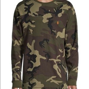 Polo Ralph Lauren Long Sleeve Camo Shirt - Size L